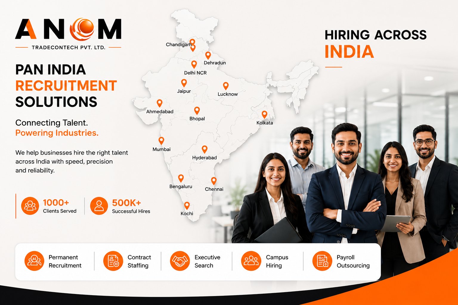 ATPL PAN India Network Map Coverage